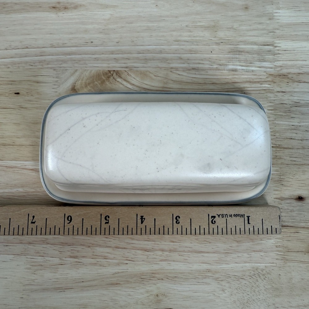 Pfaltzgraff  Remembrance 1/4 Lb. Covered Butter Dish USA Vintage Retired 028 VTG - Picture 9 of 11